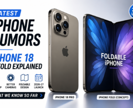Latest iPhone rumors showing iPhone 18 Pro and foldable concept