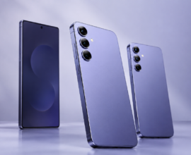 Samsung Galaxy S26, S26 Plus and S26 Ultra displayed together